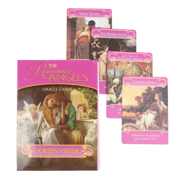 Nya Romance Angels Oracle Cards Tarot-kortit