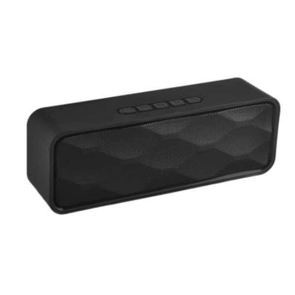 Bærbar Bluetooth-høyttaler Trådløs Bluetooth 18*4.3*6.3cm svart