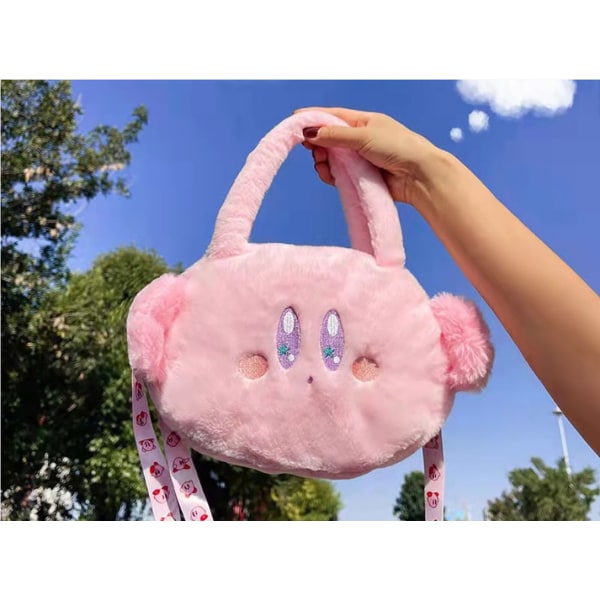 Mjuk liten axelväska för barn flickor Kirby axelväska