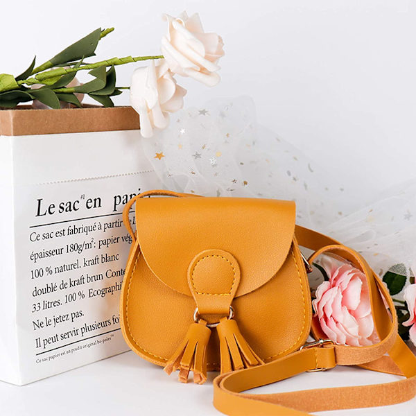 2 stk. Crossbody-tasker til småbørn - Mini søde prinsesse-håndtasker