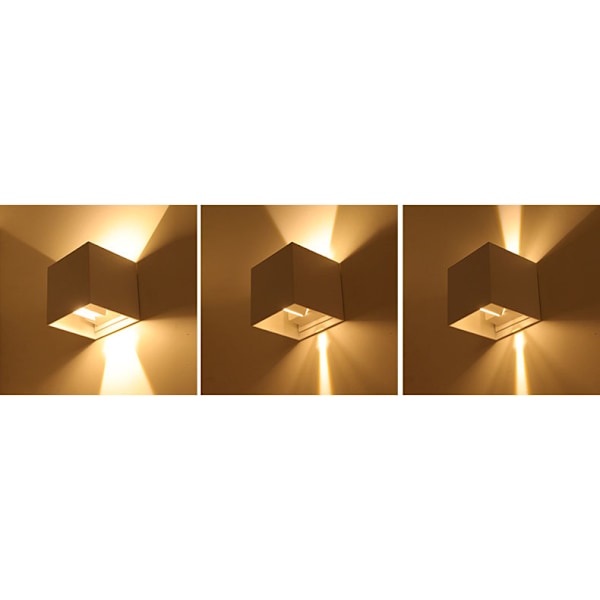 LED væglamper moderne dæmpbare kontroller - hvidt lys - hvid