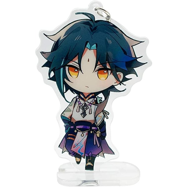 Genshin Impact Cute Acrylic Keychain Figure