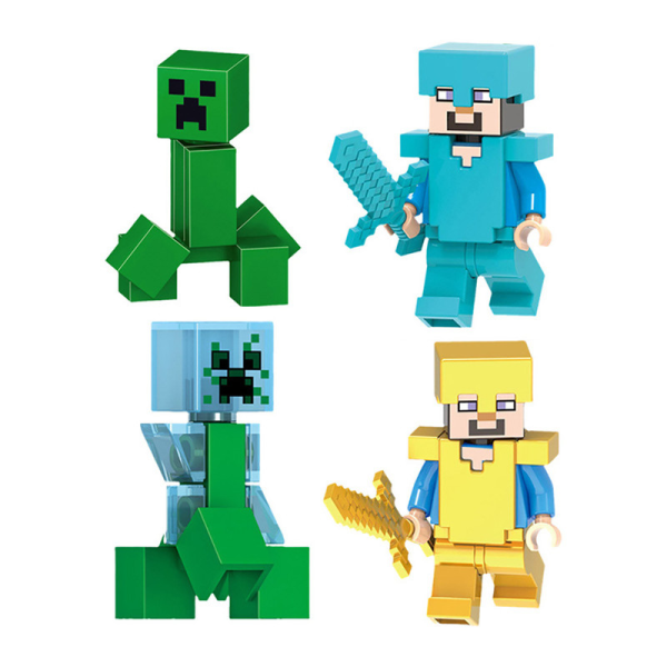 Minecraft Min Värld Byggklossar Leksaksset