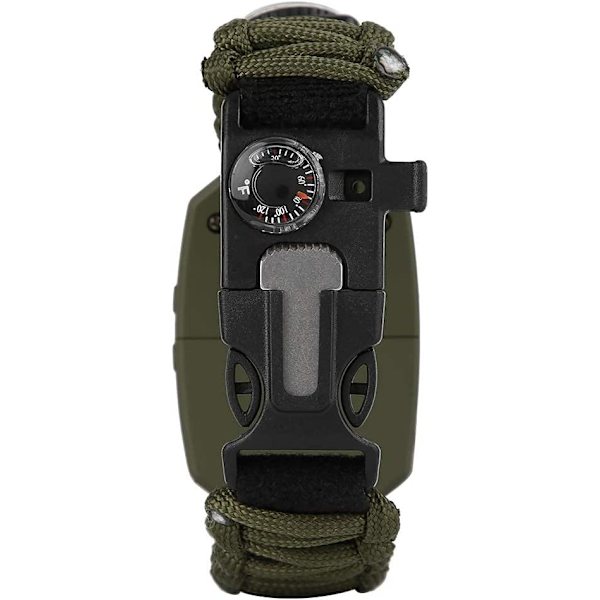 130db Armbånd for sikkerhet og overlevelse med nødsirene 28x4cm