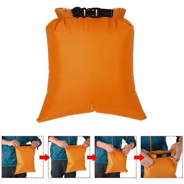 St Vandtæt Dry Bag Duffel Taske Pakke Sække Vandtæt Dry Bag Aqua Taske Camping Orange