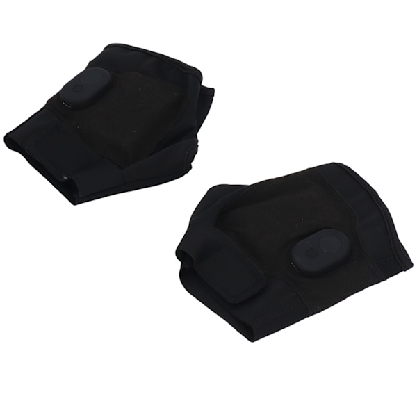 Oppvarmede Hansker USB 5V 5W Tre Nivå Justering Display Design Halv Finger Elektriske Oppvarmede Hansker for Utendørsarbeid
