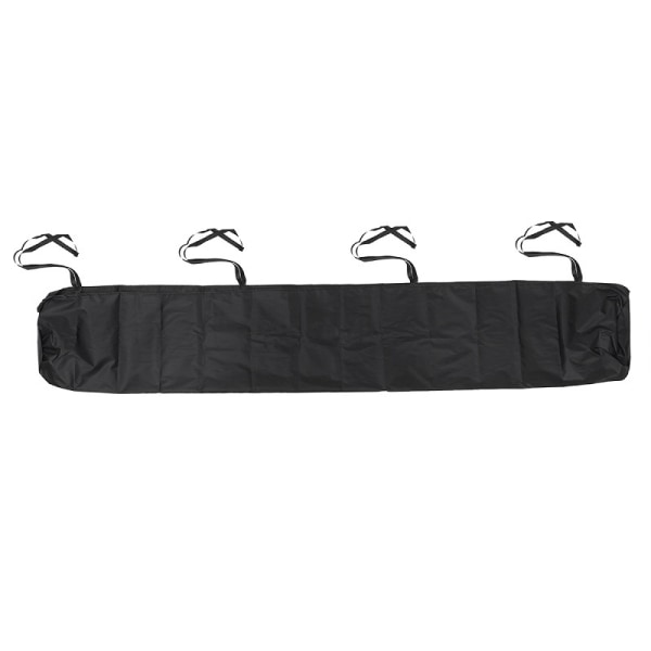 Patio cover, awning dust cover, sun cover (black, 4.5 m)