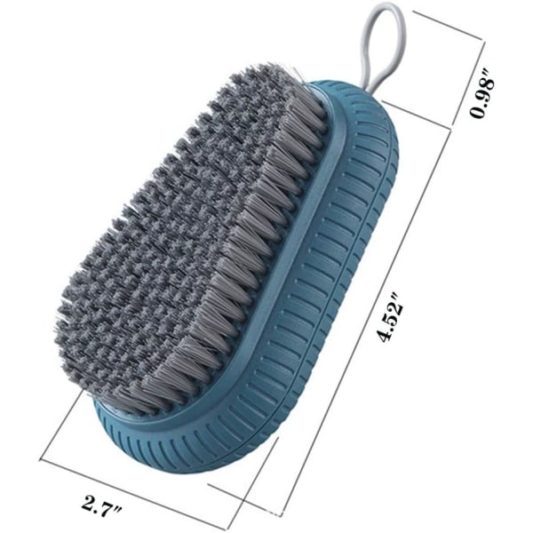 Skrubbborste, högkvalitativ mjuk tvättkläder och skor