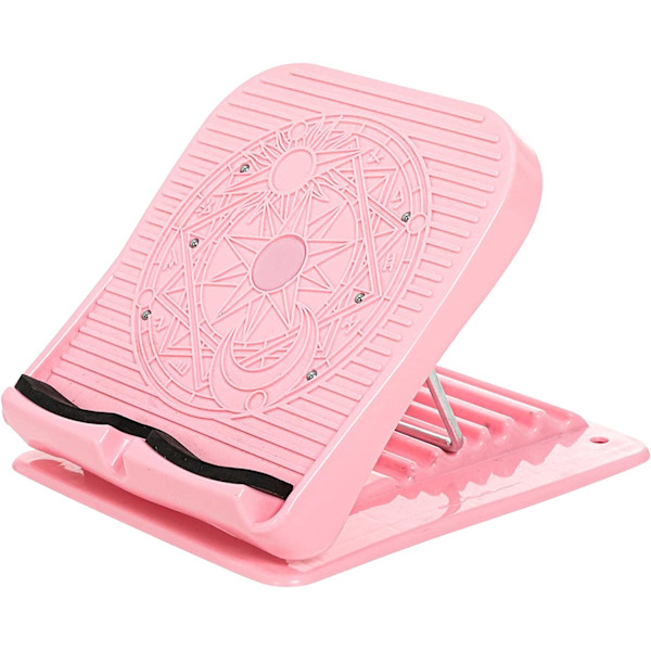 Snedbräda för vadstretching, fot- och vristbräda (rosa)