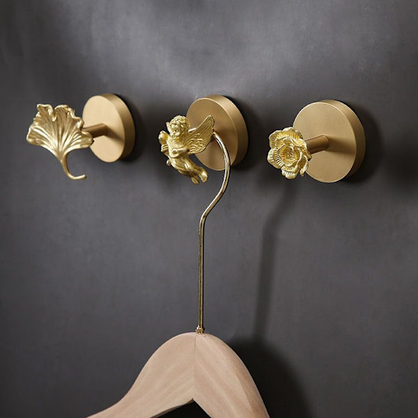 Messing skapdør Golden Retriever Disc Hook