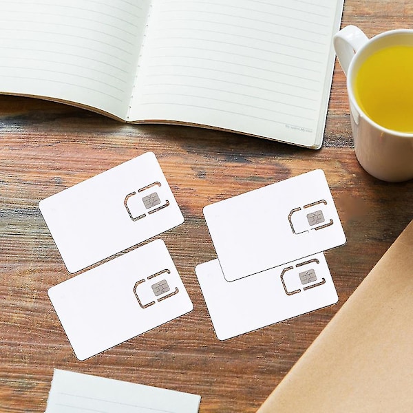 Skrivbart Blankt SIM-kort 4G LTE USIM-kort Programmerbart WCDMA GSM Micro Nano SIM-kort 2FF 3FF 4FF För Telekomoperatör
