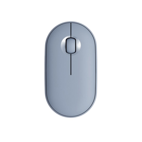 Bluetooth -mus Ultra-Tunn Mini Silent Wireless Mouse-blå