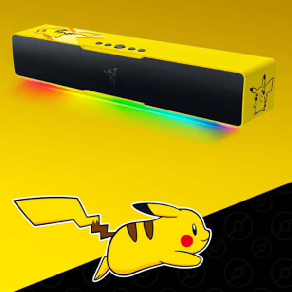 Razer Pikachu Yellow Strip Speaker: Söt design, utmärkt