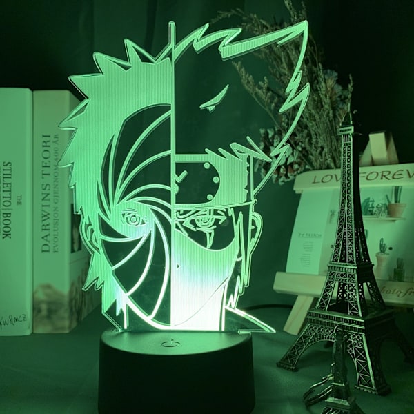3D nattlys Naruto Team Uzumaki Naruto LED nattlys