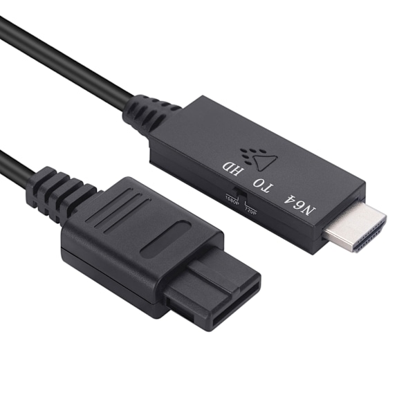 N64-urosolta HDMI-yhteensopiva urosmuunnin SNES/NGC/SFC/N64:lle 720P 1080P Adapteri Johto Kaapeli HDMI-yhteensopiva Link-kaapeli