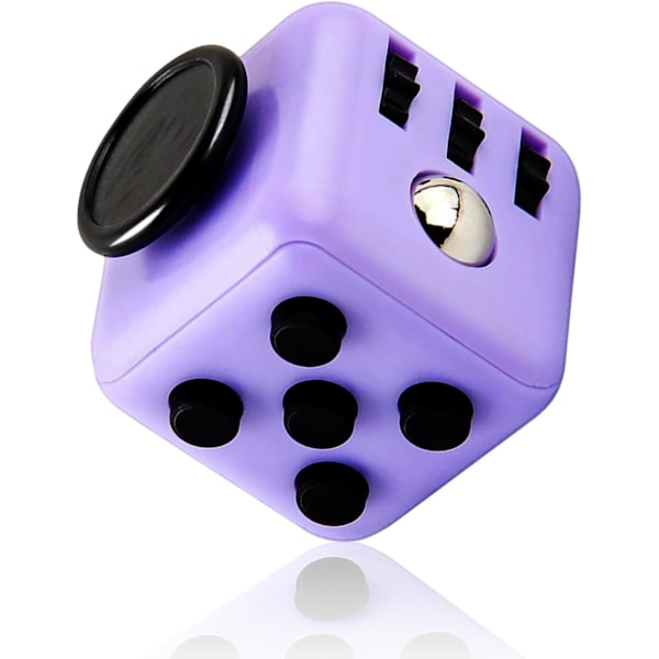 Fidget Legetøj til Angst Sensorisk Legetøj Stressreducerende Legetøj Fidget Cube til Børn Anti-Angst Legetøj til Børn og Voksne - Beroligende Cube