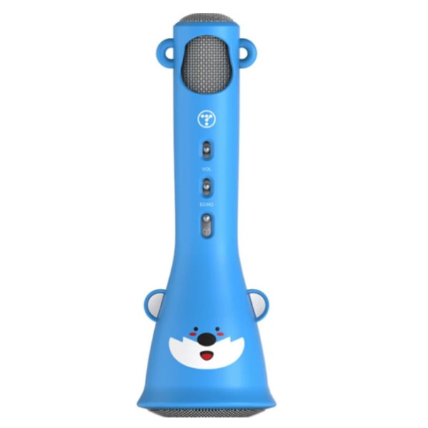 Karaoke mikrofon til børn Trådløs syngemaskine-blå