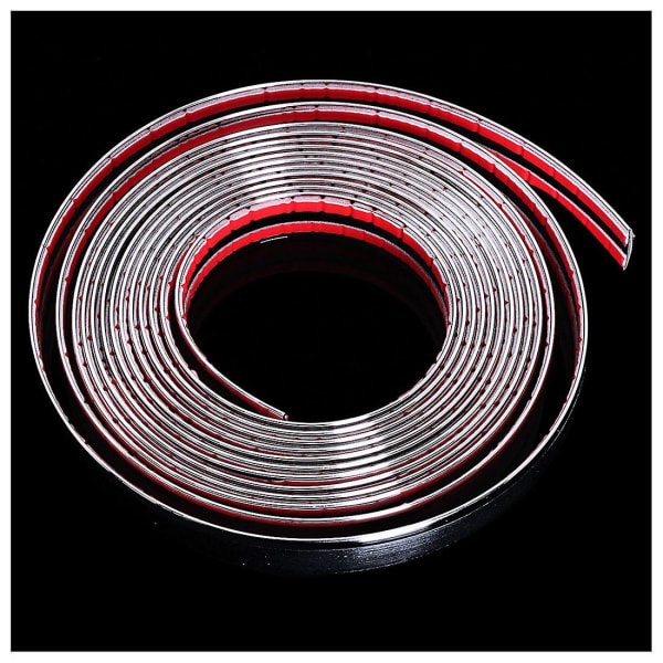 20mm 5m Krom Billist Dekorlist Selvklistrende Krasj