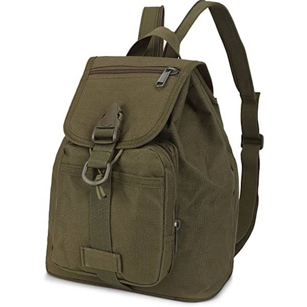 Taktisk Ryggsäck Mini Militär Ryggsäck Skola Camo Ryggsäck-A