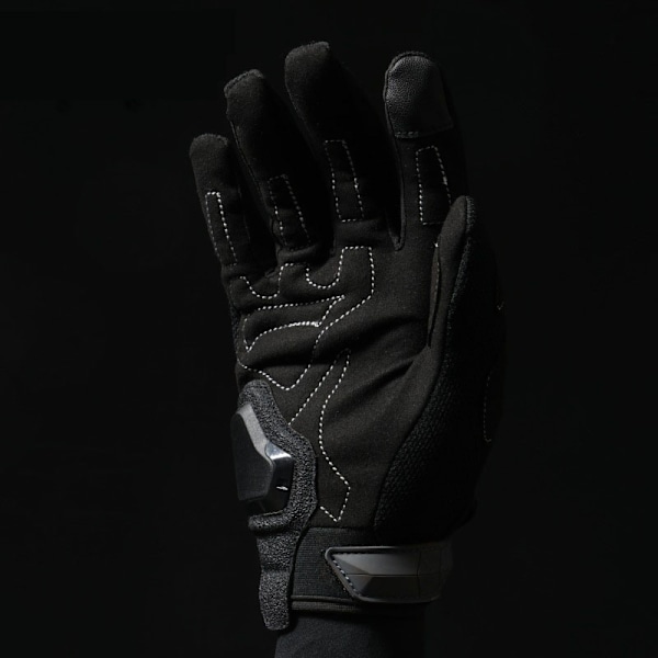Motorcykelhandskar för vuxna, Full Finger Touchscreen-Grön-XL