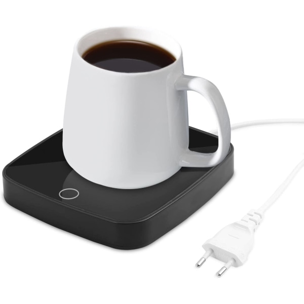 Elektrisk kaffemuggsvärmare med 3 temperaturinställningar - svart
