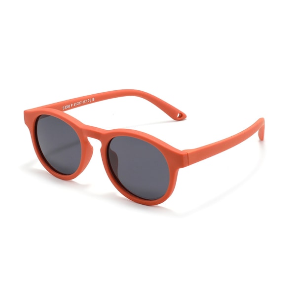 Fleksible babysolbriller UV-beskyttelse 0-3 år (oransje)