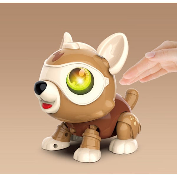 Robot Hundeleke Intelligent Robot Hund (Brun)