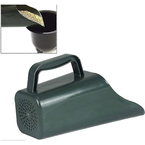 Trädgårdsspade Grön Hink Med Hink Suckulent Växt Multifunktionell Plastjord Multifunktionell Trädgårdsskop Jord Plast Handspade Grävverktyg