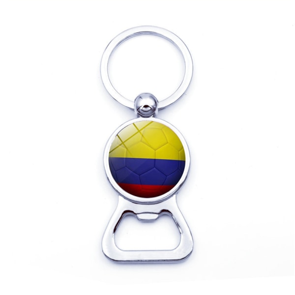 2st metallnyckelring 2022 fotbolls-VM-nyckelring-Colombia
