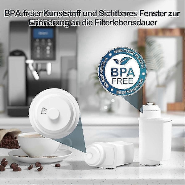Vandfilter til EQ-serien, EQ3/EQ6/EQ9, EQ500, S700, Vandfilter Kaffemaskine til Vero TZ70003/ (FMY)