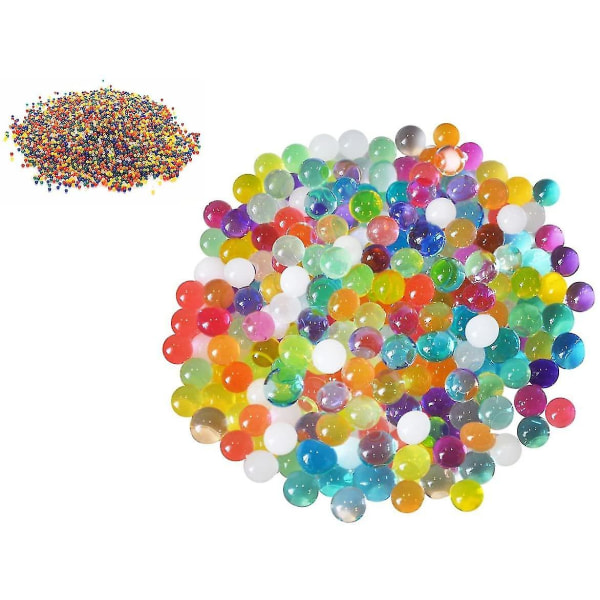 3000 st Vattenpärlor Mix Water Pearls Gel Beads (multi )