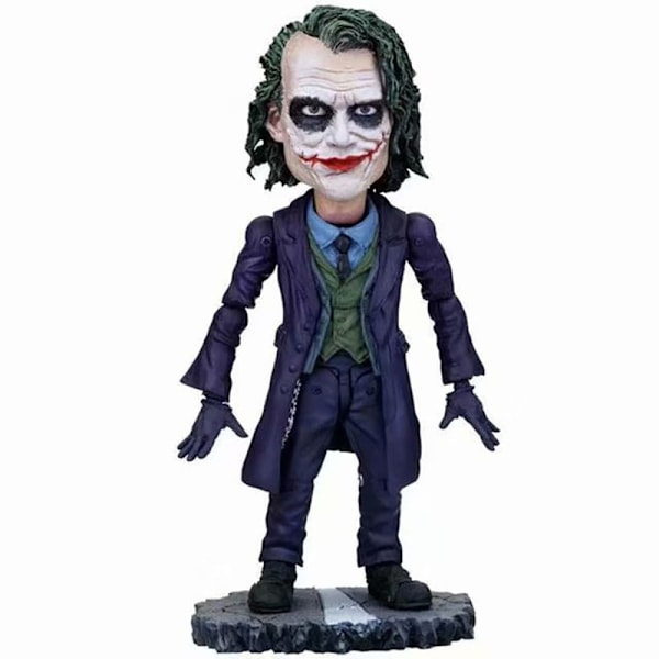 Mörk riddare Batman Q-version Joker modell interiör för samlare