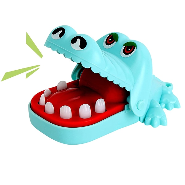 Chomping Alligator Teeth Fun Family Bordsskiva Party Kids Toy-B