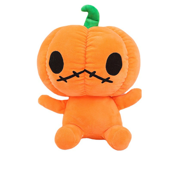 Halloween-lelu, pehmolelu, kurpitsakoriste