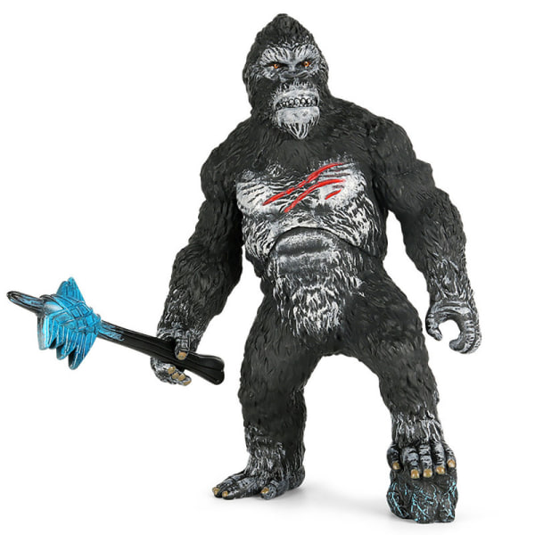 Majestetisk Apekonge Stor King Kong-modell for samlere 16*8*24cm