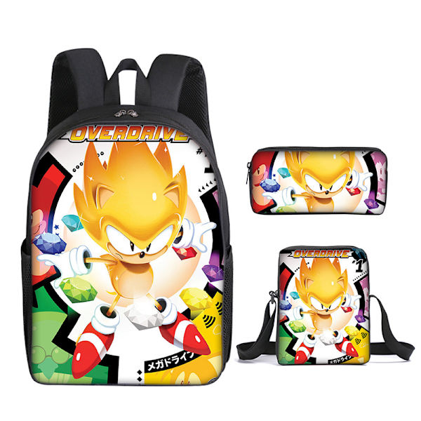 Sonic Student Skolväska Tresteg
