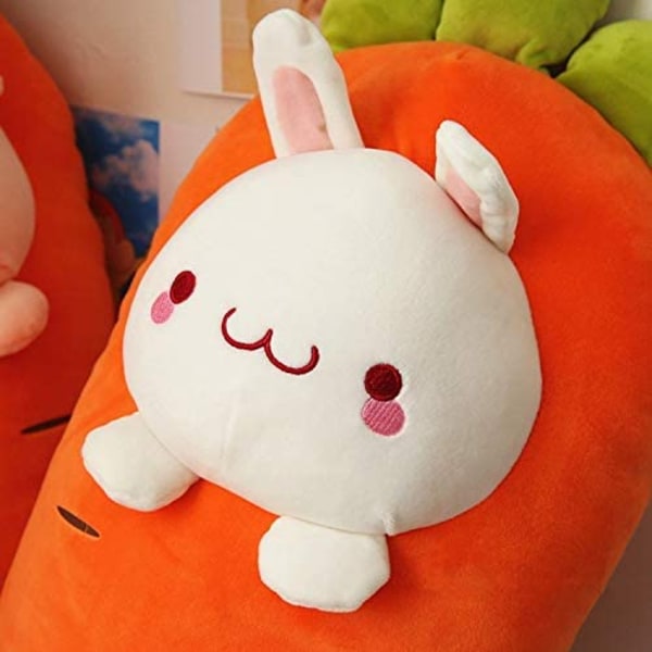 27,5\" Kanin Plys Pude Sød Gulerod Udstoppet Dyr Kawaii