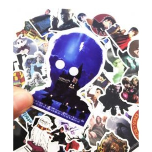 Harry Potter klistermærker stickers - 50 pakke harry potter