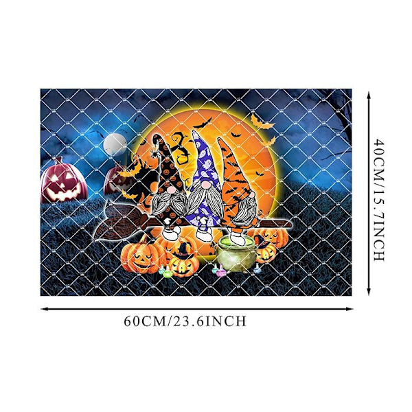 Halloween Dørmåtte, Skridsikker Vaskbar, 15,7*23,6 Tommer, #9