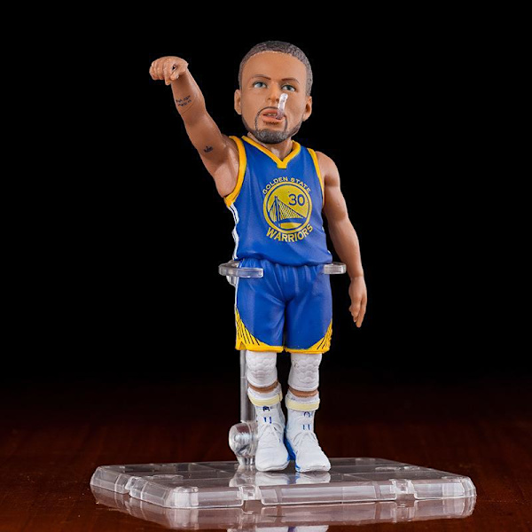 NBA basket superstar håndlagde Q-versjon dukke dukke håndlagde modell dekorasjon Stephen Curry