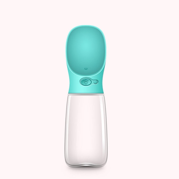 Hundevannsdispenser, kjæledyrvannsdispenser, 550 ml, blå