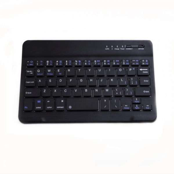 10-tommer Universal Tablet PC Trådløst Bluetooth-tastatur - Sort