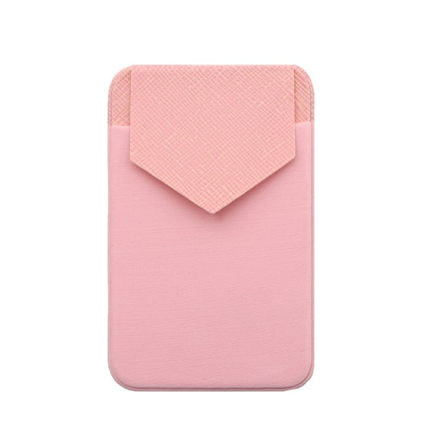 2-Pack universell telefonlommebok/kortholder, rosa