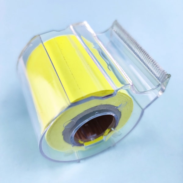 2 pakker Full-Film Sticky Notes selvklæbende gul
