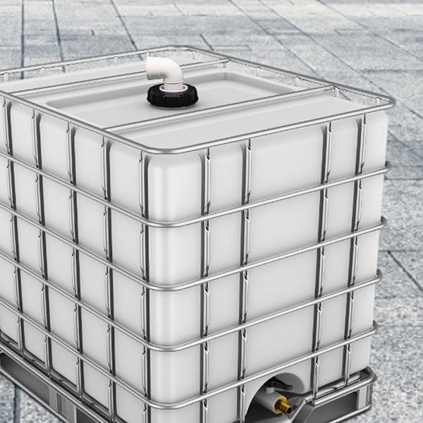 IBC-regnfilter tvättbar nylon IBC-lock 163mm/245mm regnvattentank
