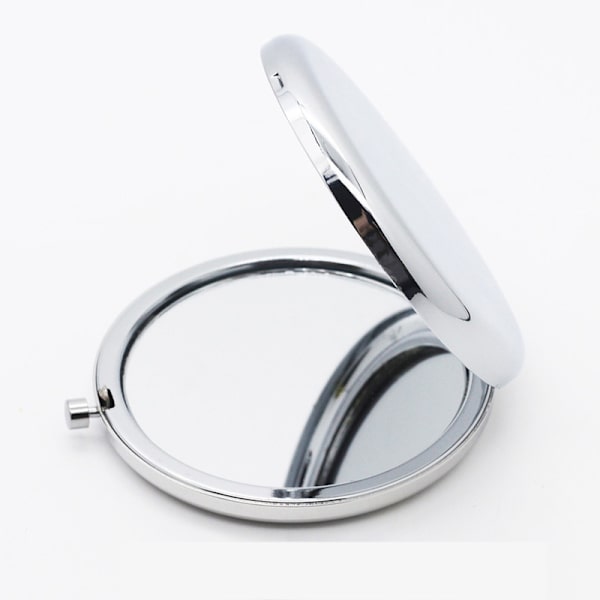 Foldbart dobbeltsidet makeup spejl med mini lommer