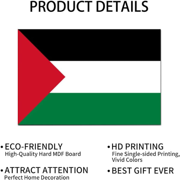 Frihet Palestina Fist Flaggor, Palestina Land Frihet Frihet Fist Flagg B