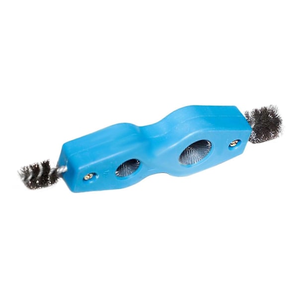 Auton akun harja, ruosteenpoisto napapuhdistin sopii veneeseen, keltainen blue