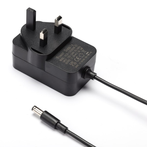 12V2A strømadapter til husholdningsapparater - Sort