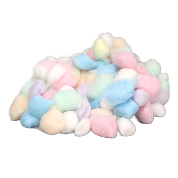 Hamster Bomullsboll Vinter Varm Mjuk Smådjur Sängkläder Bomullsboll för Hamster Syrisk Hamster Chinchilla Rainbow